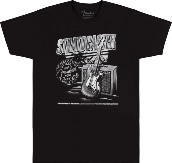 T-Shirt Fender Stratocaster 70th Anniversary L