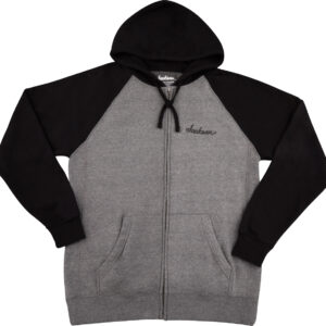 Zip Hoodie Jackson Black and Grey XL